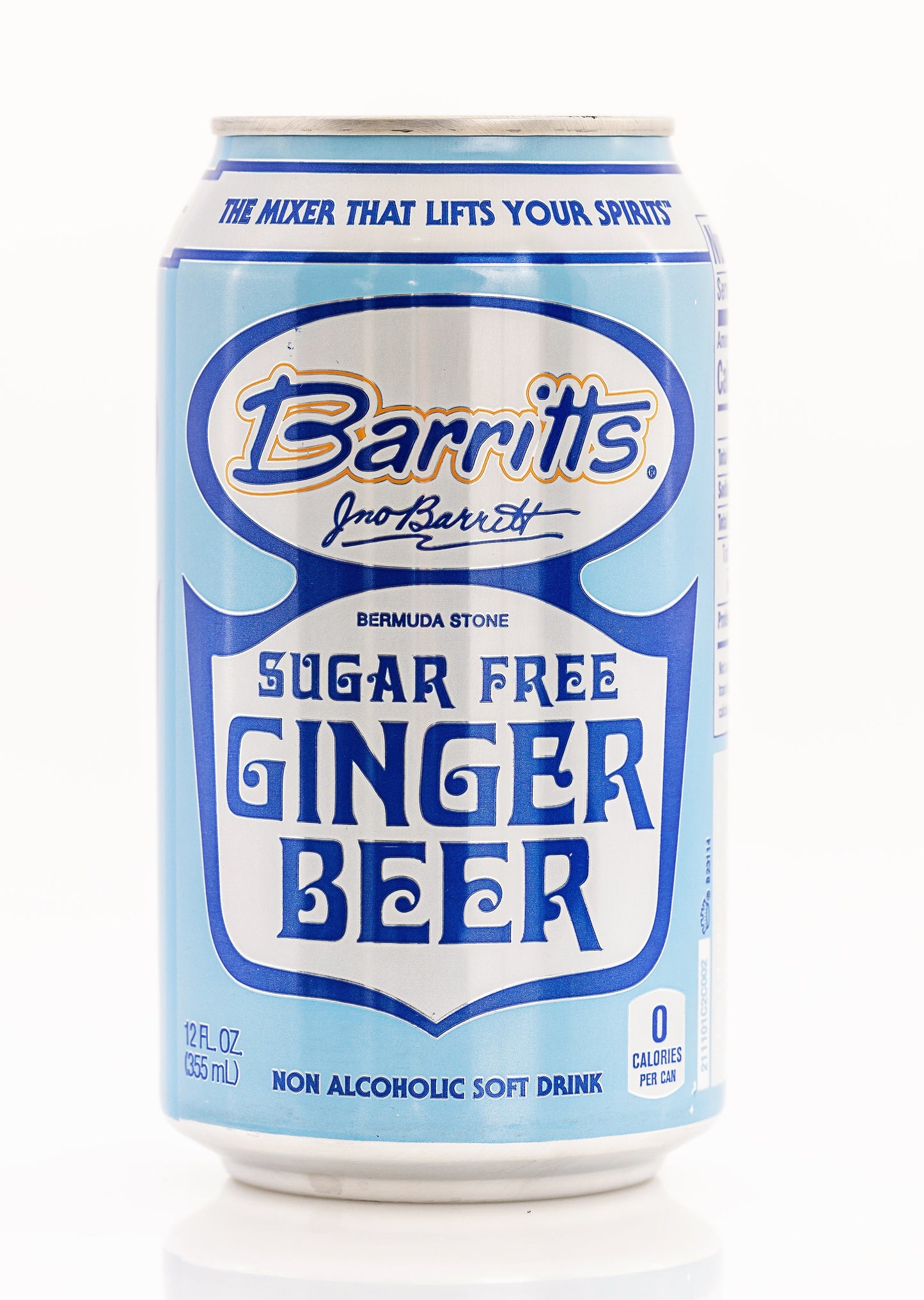 Barritt's Sugar Free Ginger Beer