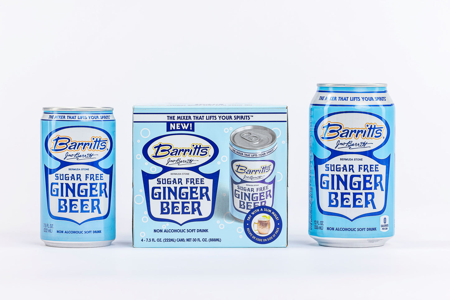 Barritt's Sugar Free Ginger Beer