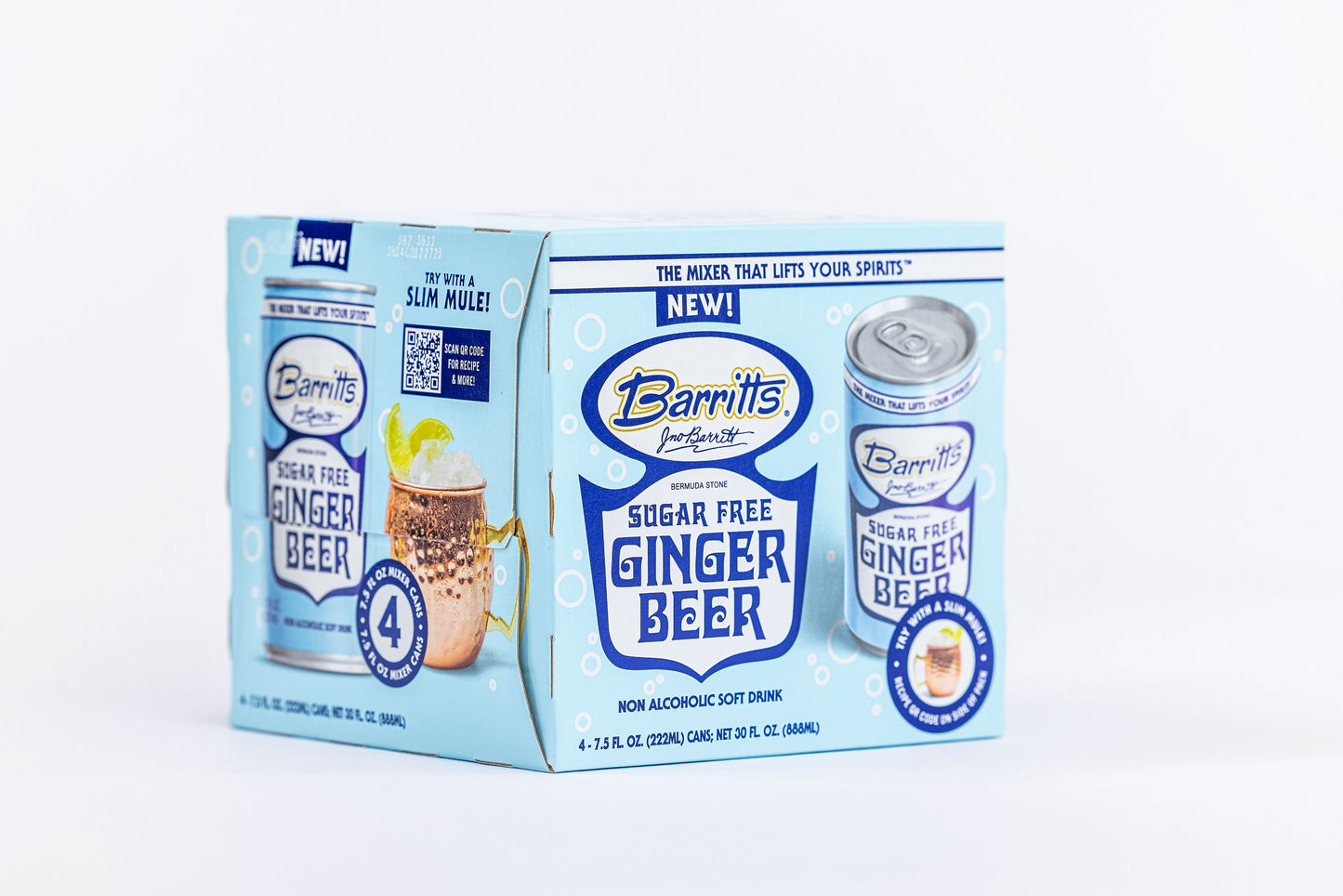 Barritt's Sugar Free Ginger Beer